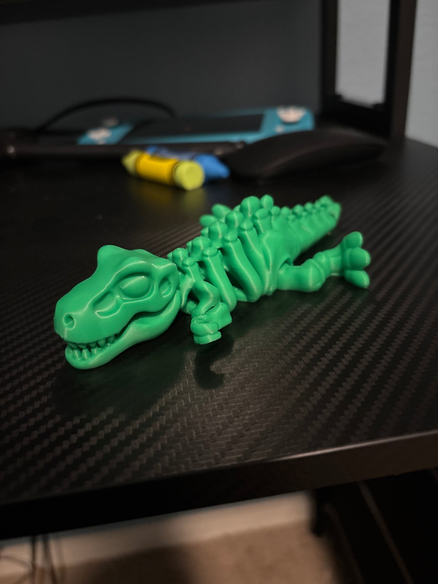 3d printed T-Rex skeleton